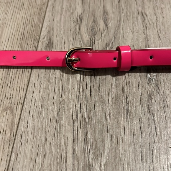 Ann Taylor Skinny Patent Leather Belt - Picture 1 of 10